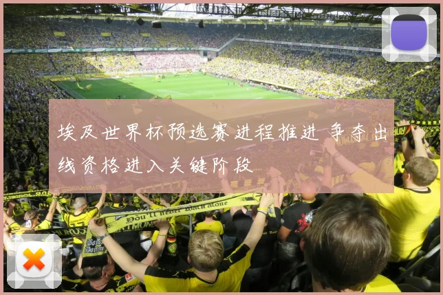埃及世界杯预选赛进程推进 争夺出线资格进入关键阶段
